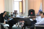 دیدار دبیر کمیته برنامه ریزی شهرستان اراک با رئیس اورژانس پیش بیمارستانی استان مرکزی