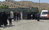 پوشش خدمات فوریت پزشکی مراسم شیرخوارگان حسینی