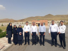 بازدید معاون فنی و عملیات سازمان اورژانس کشور از پایگاه اورژانس هوایی استان مرکزی