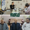 جلسه نماینده مجلس شورای اسلامی کلانشهر اراک با اعضای مجمع خیرین اورژانس استان مرکزی
