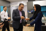 بازدید رئیس دانشگاه علوم پزشکی اراک از مرکز فوریتهای پزشکی استان مرکزی