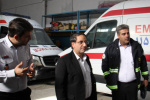 بازدید معاون آموزش همگانی، مهارتی و اعتباربخشی سازمان اورژانس کشور از تعمیرگاه متمرکز اورژانس