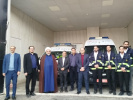 بازدید امام جمعه، فرماندار، مدیر شبکه و شهردار دلیجان از مرکز اورژانس پیش بیمارستانی شهرستان