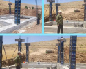 بازدید بخشدار زالیان از مراحل احداث پایگاه خیرساز اورژانس ۱۱۵ دهکائید