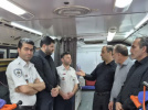 بازدید رئیس مرکز حراست وزارت بهداشت از تیم فوریت پزشکی اعزامی استان مرکزی به مرز مهران