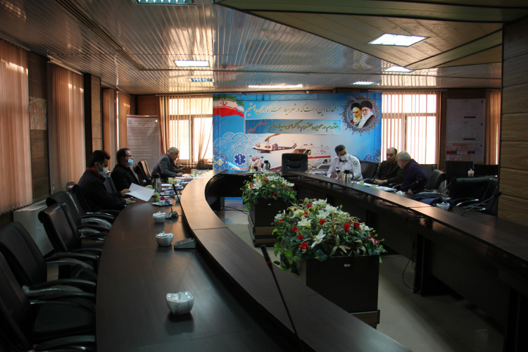 جلسه مجمع خیرین اورژانس ۱۱۵ استان مرکزی