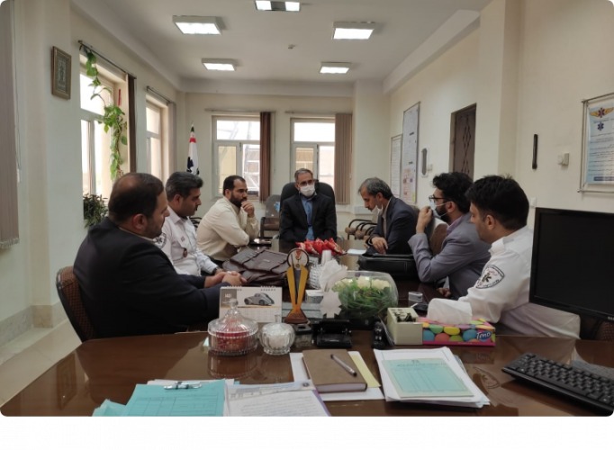 جلسه هماهنگی برگزاری رزمایش شیمیایی استان مرکزی