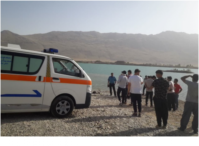 غرق شدن جوان ۲۵ ساله در دریاچه کوکبیه شهرستان شازند