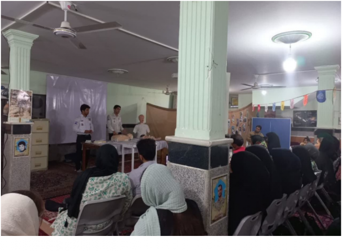 برگزاری کارگاه آموزشی احیا پایه در مسجد محمدی کلانشهر اراک