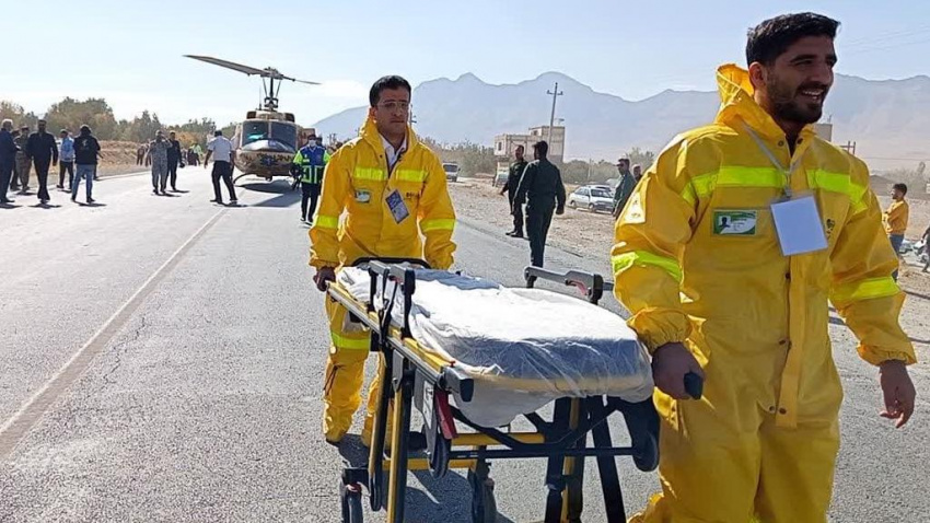 حضور اورژانس ۱۱۵ استان مرکزی در رزمایش و تمرین تخصصی امداد و نجات شهید دکتر چمران خنداب + فیلم