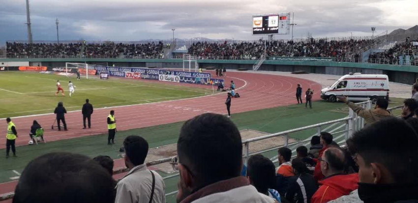 تمهیدات اورژانس ۱۱۵ به منظور پوشش مسابقه تیم های فوتبال آلومینیوم اراک و پرسپولیس تهران