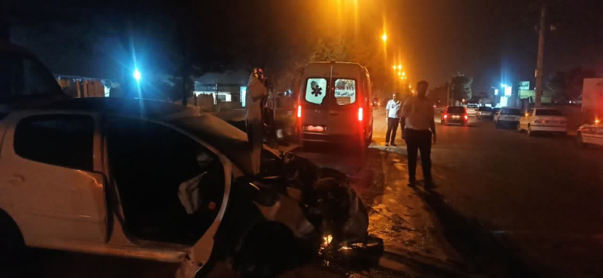 سانحه ترافیکی در محور دلیجان ـ محلات / سه مصدوم به بیمارستان منتقل شدند