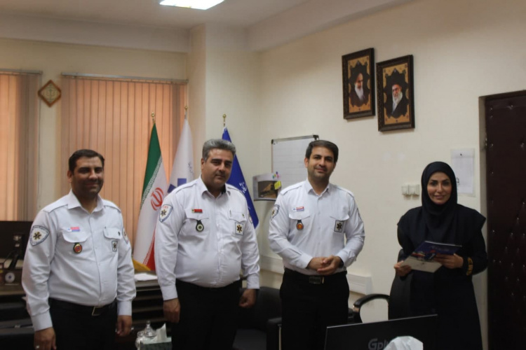 تقدیر از برگزیدگان المپیاد علمی_مهارتی اورژانس ۱۱۵ استان مرکزی
