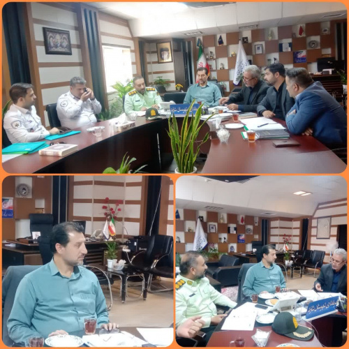 جلسه کمیته برنامهریزی و بررسی اعتبارات حوزه  اورژانس پیش بیمارستانی شهرستان شازند