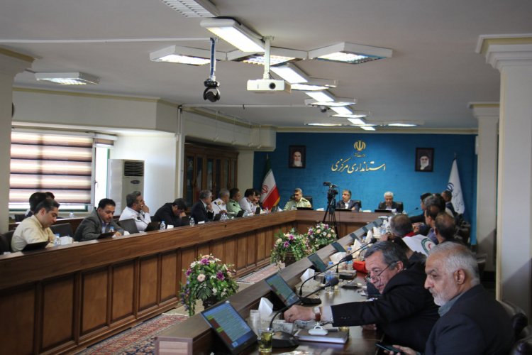 حضور رئیس اورژانس پیشبیمارستانی استان مرکزی در جلسه شورای ترافیک و تصادفات