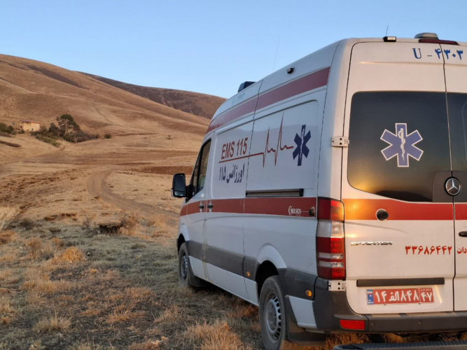 سقوط مرگبار پاراگلایدر در روستای چال همای هندودر