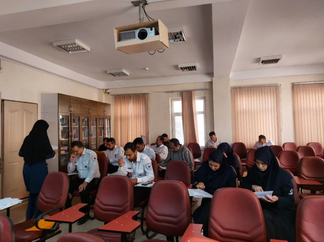 برگزاری پنجمین کارگاه آموزشی AMLS در مرکز فوریت‌های پزشکی استان مرکزی