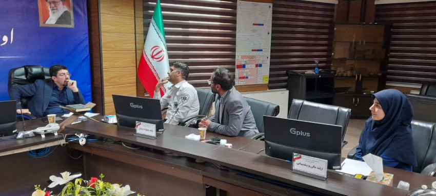 دیدار مسئول برنامه عملیاتی وزارت بهداشت با رابطین برنامه عملیاتی اورژانس و پدافند غیرعامل دانشگاه