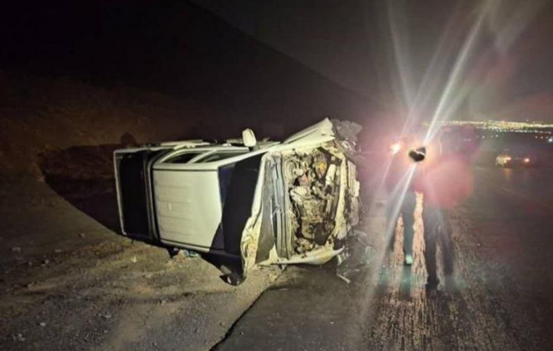 دو فوتی و دو مصدوم در برخورد پیکاپ و تاکسی پژو در محور ازنا – اراک