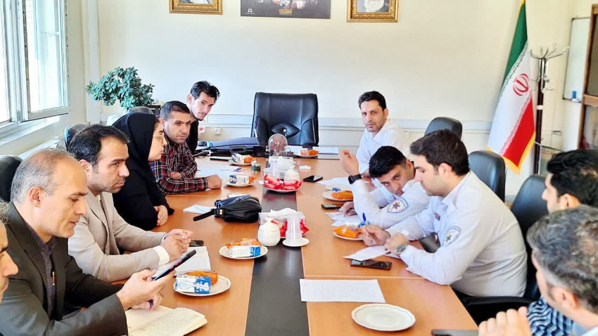 برگزاری جلسه کارگروه پشتیبانی و خدمات کارگروه بهداشت و درمان مانور عملیاتی مدیریت بحران استان مرکزی