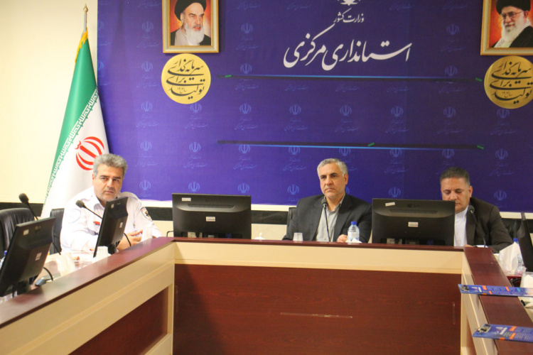 حضور رئیس اورژانس پیش‌بیمارستانی استان مرکزی در اولین جلسه کمیته ارتقای فرهنگ ترافیک استان