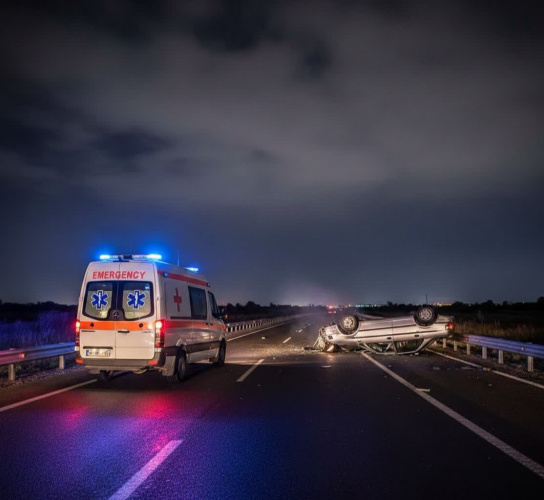 مرگ دلخراش کودک ۱۰ ساله در واژگونی سمند؛ حادثه ترافیکی در سه‌راهی موته