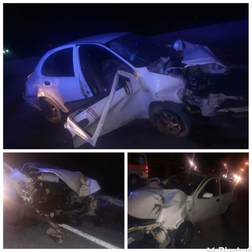 واژگونی خودرو ساینا در خروجی شازند با دو مصدوم