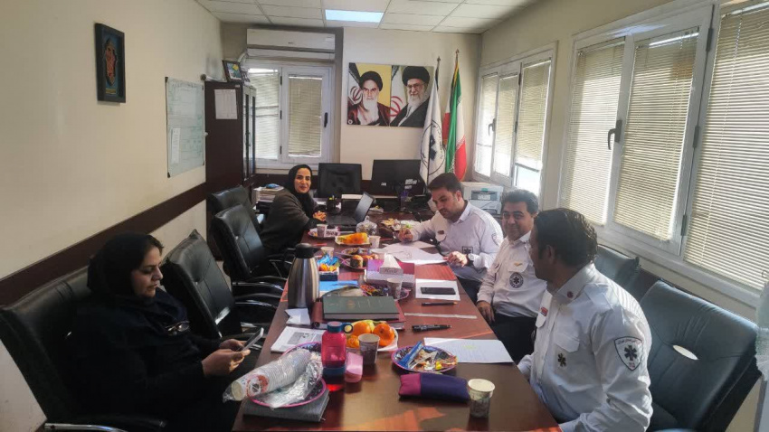 برگزاری جلسه تدوین دستورالعمل‌ انتقال هوایی مصدومین انبوه در سازمان اورژانس کشور