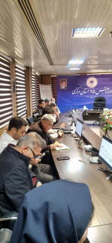 برگزاری کارگاه اعزام و راهبری در اورژانس پیش بیمارستانی استان مرکزی