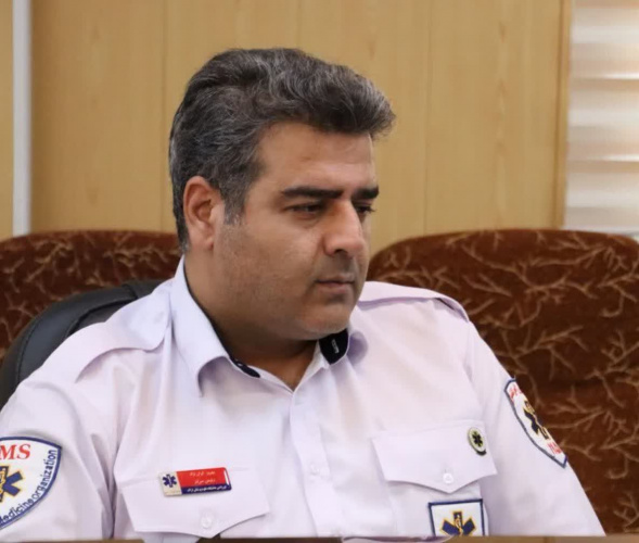پیام تسلیت رئیس اورژانس پیش بیمارستانی استان مرکزی بمناسبت شهادت داماد رئیس سازمان اورژانس کشور