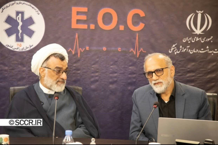 دبیر شورای عالی انقلاب فرهنگی، در بازدید از سازمان اورژانس کشور از تلاش‌های شبانه‌روزی اورژانس در سراسر کشور قدردانی کرد