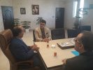 دیدار سرپرست دانشگاه علوم پزشکی با فرماندار شهرستان فراهان
