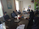 برگزاری هفتمین کمیته اموزش با حضور رئیس شبکه بهداشت و درمان شهرستان فراهان