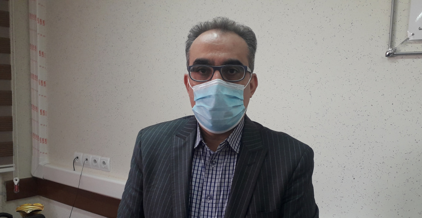 پیوستن رئیس شبکه بهداشت و درمان شهرستان فراهان به پویش من ماسک میزنم
