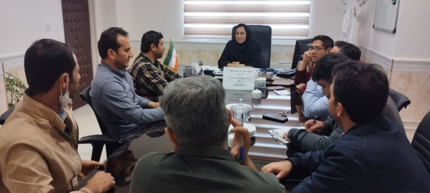 برگزاری کمیته بحران فصل سرما در شبکه بهداشت و درمان فراهان