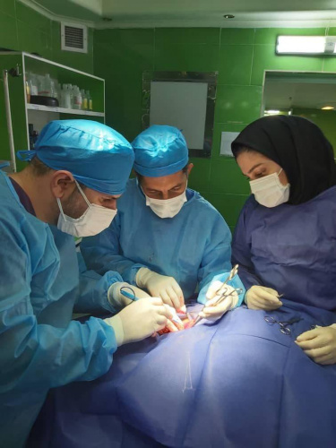 انجام جراحی تیروئید برای اولین بار در بیمارستان امام محلات