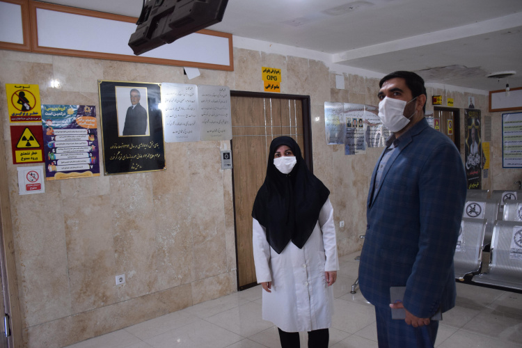 بازدید صبحگاهی فرماندار  محلات از بیمارستان امام خمینی(ره)