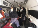 بازدید از آمبولانس های بیمارستان امام صادق (ع) شهرستان دلیجان