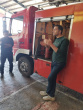 برگزاری کلاس آموزشی اطفاء حریق توسط پرسنل خدوم آتش نشانی