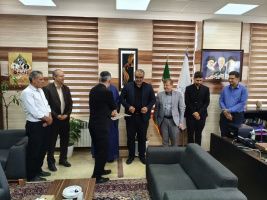 تودیع و معارفه سرپرست شبکه بهداشت و درمان شهرستان آشتیان با تأکید بر حمایت از مدیریت جوان