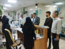 بازدید ریاست دانشگاه علوم پزشکی اراک از حوزه سلامت شهرستان آشتیان