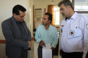 بازدید رییس دانشگاه علوم پزشکی اراک از خانه بهداشت بنیاد ۱۵ خرداد آقداش شهرستان خنداب