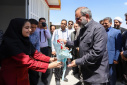 افتتاح پایگاه اورژانس ۱۱۵ شهید علی اصغر قربانی روستای آقداش همزمان با هفته دولت