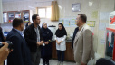 بازدید رئیس دانشگاه علوم پزشکی اراک از شبکه بهداشت و درمان و بیمارستان مهر شهرستان خنداب