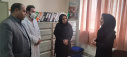 بازدید نوروزی سرپرست شبکه بهداشت و درمان ازمرکز خدمات جامع سلامت مهر سفلی