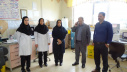 دیدار سرپرست شبکه بهداشت و درمان شهرستان خنداب با پرسنل ستادی به مناسبت روز جهانی بهداشت