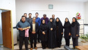 تجلیل از مسئول روابط عمومی شبکه بهداشت و درمان شهرستان خنداب