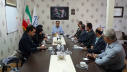 دیدار فرماندار و جمعی از مسئولان شهرستان خنداب با دکتر ابراهیمی، نماینده مجلس شورای اسلامی