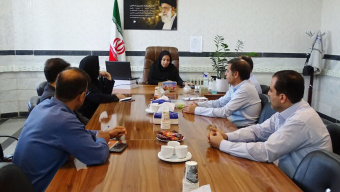 نشست مدیر گروه بیماریهای معاونت بهداشتی با مدیر شبکه بهداشت و درمان شهرستان خنداب