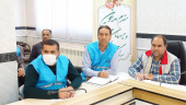 مانور دورمیزی واکنش سریع در شبکه بهداشت و درمان خنداب برگزار شد